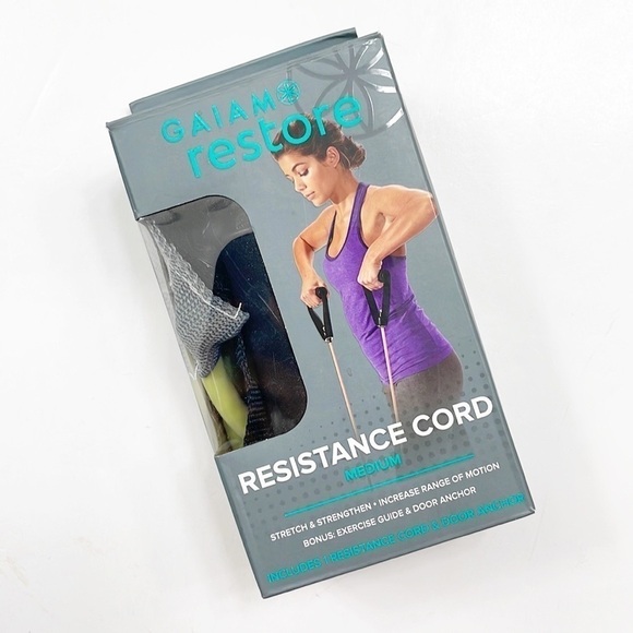 NEW Gaiam Restore Resistance Cord Medium - Picture 1 of 3